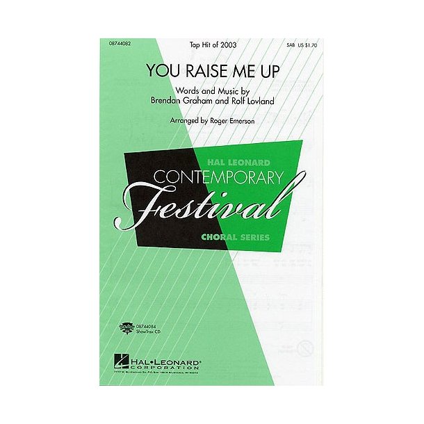Josh Groban: You Raise Me Up (SAB)