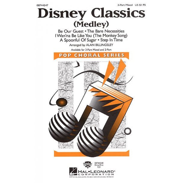 Disney Classics Medley (3-Part Mixed)