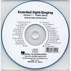 Essential Sight-Singing: Treble Voices Volume 1 (Accompaniment CD)