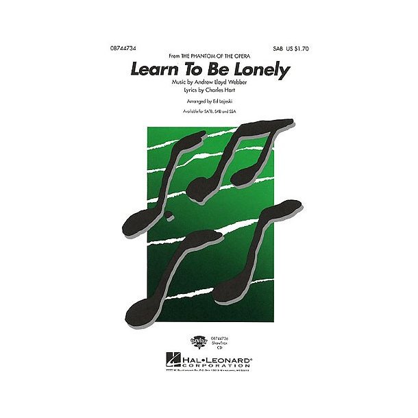 Andrew Lloyd Webber: Learn To Be Lonely (The Phantom Of The Opera) - SAB
