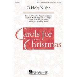Adolphe Adam: O Holy Night (With Optional African Percussion) - SATB