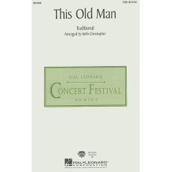 This Old Man (arr. Christopher) - TTBB