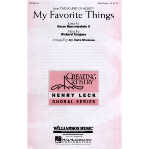Rodgers And Hammerstein: My Favourite Things (The Sound Of Music) - 3-Part Treble