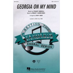 Hoagy Carmichael: Georgia On My Mind (SSA)