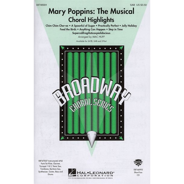 Mary Poppins: The Musical - Choral Highlights (SAB)