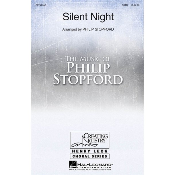 Philip Stopford: Silent Night - SATB