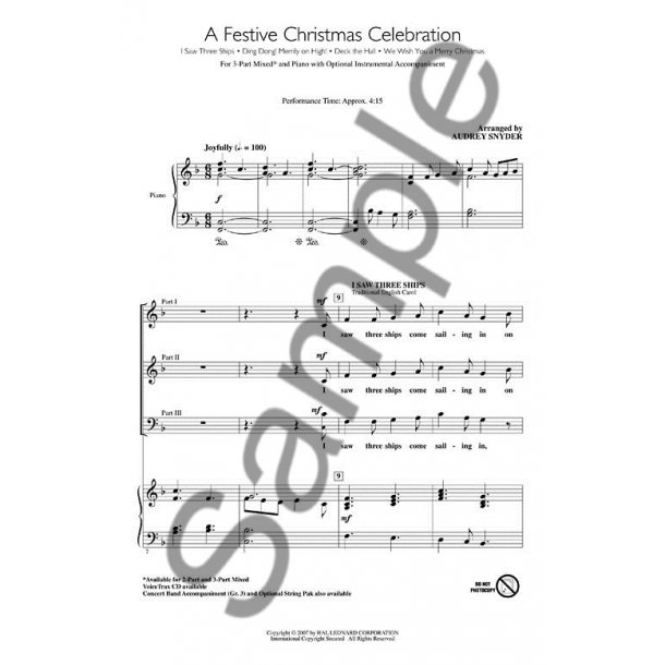 A Festive Christmas Celebration (3-Part)