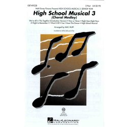 High School Musical 3: Choral Medley (2-Part)