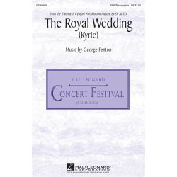 Fenton George The Royal Wedding Kyrie Ssatb A Cappella Choral