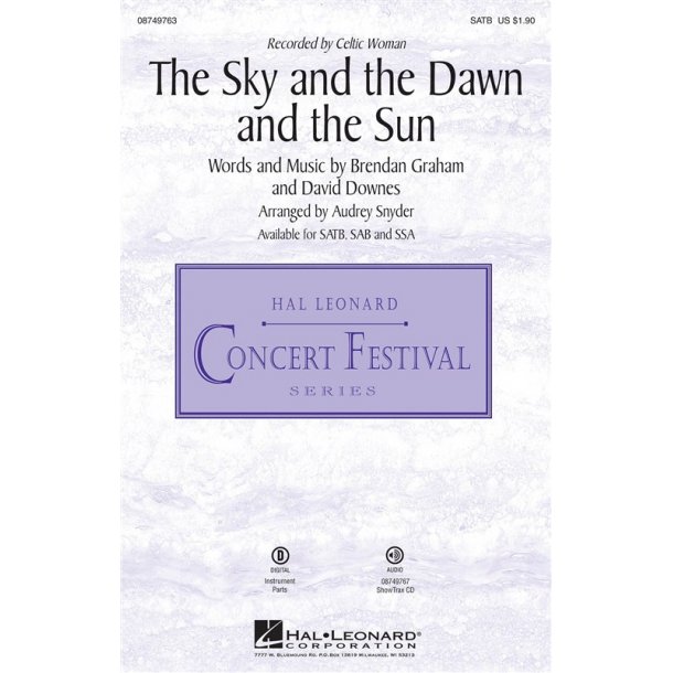 The Sky And The Dawn And The Sun (SATB)