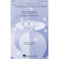 GUARALDI CHRISTMAS TIME IS HERE SATB