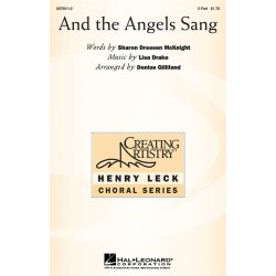 LISA DRAKE & SHARON MCKNIGHT AND THE ANGELS SANG (GILLILAND) 2PT CHOR