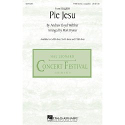 Lloyd Webber Andrew Pie Jesu From Requiem (Brymer) Ttbb Div A Cappella