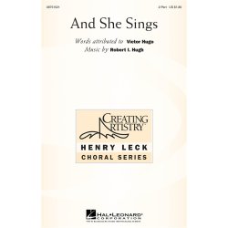 HUGH ROBERT AND SHE SINGS 2 PART CHORAL