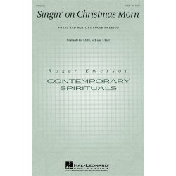 EMERSON ROGER SINGIN' ON CHRISTMAS MORN SAB CHORAL