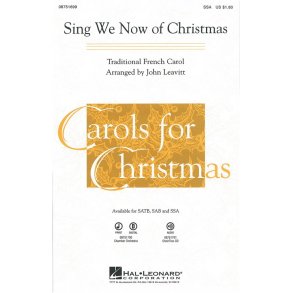 Sing We Now Of Christmas - SSA
