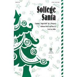 CRISTI CARY MILLER SOLFEGE SANTA 2 PART CHORAL SHEET