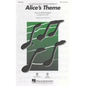 Danny Elfman: Alice's Theme (Alice In Wonderland) SAB