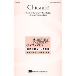 FISHER FRED CHICAGO (BERG KEN) 3 PART TREBLE CHORAL
