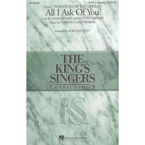 Andrew Lloyd Webber: All I Ask Of You