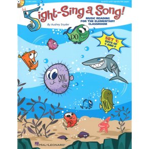 Audrey Snyder: Sight-Sing A Song! - Music Reading For The Elementary Classroom (Set 1: Keys Of C And F)
