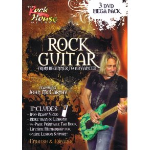John McCarthy: Rock Guitar 3 DVD Mega Pack (Beginner - Advanced)
