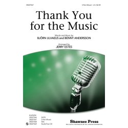 Abba Thank You For Music (Estes) 3pt