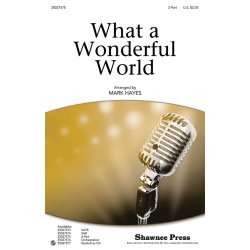 Thiele/Weiss What A Wonderful World (Arr Hayes Mark) 2 Part Choral