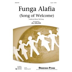 Funga Alafia Song Of Welcome (Arr Gallina Jill) 2 Part Choral