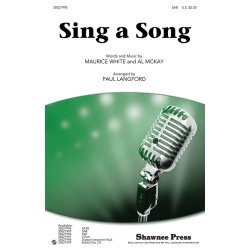 EARTH WIND & FIRE SING A SONG (ARR LANGFORD PAUL) SAB CHOR