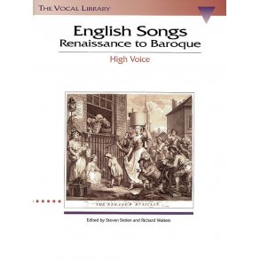 English Songs Renaissance To Baroque - High Voice
