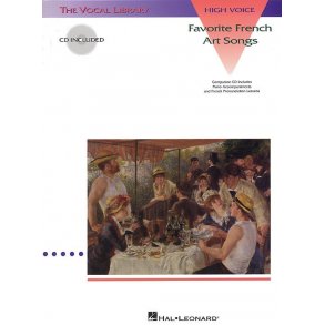 Favorite French Art Songs High Voice