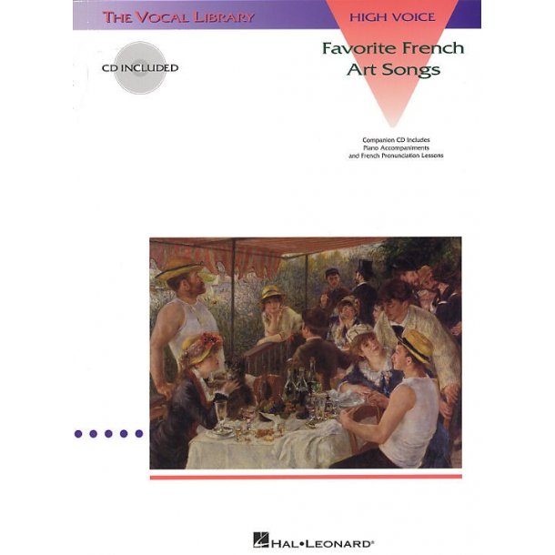 Favorite French Art Songs High Voice