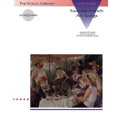 Favorite French Art Songs (Low Voice)