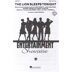 The Lion Sleeps Tonight (arr. Emerson) - TTBB