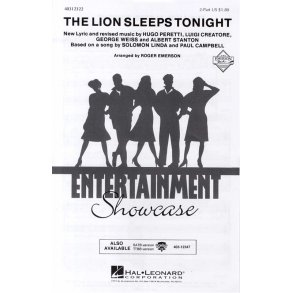 The Lion Sleeps Tonight (arr. Emerson) - 2-Part