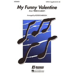 Richard Rogers: My Funny Valentine (SATB)