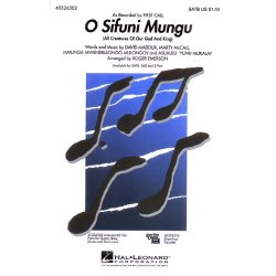 O Sifuni Mungu