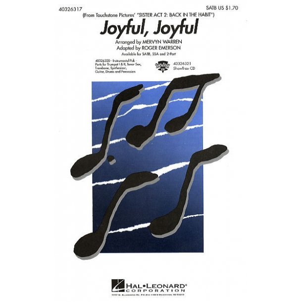 Joyful, Joyful (Sister Act 2: Back In The Habit) - SATB