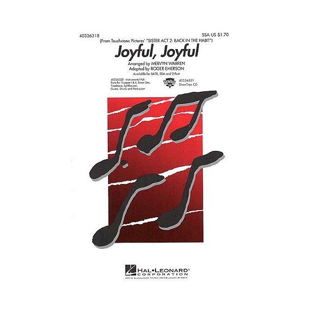 Joyful Joyful (Sister Act 2: Back In The Habit) - SSA