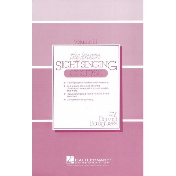 The Jenson Sight Singing Course: Student Book (Vol. II)