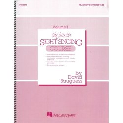 The Jenson Sight Singing Course: Teacher's Book (Vol. II)