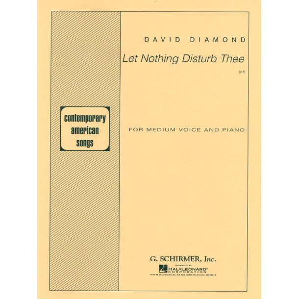 Let Nothing Disturb Thee