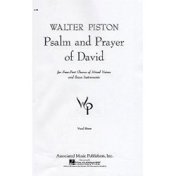 Walter Piston: Psalm And Prayer Of David