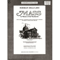 Eucharist Mass - Congregationset Of Congregation Parts