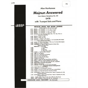 Majnun Answered From Maj Nun Symph. #24      With Trumpet Solo And Piano