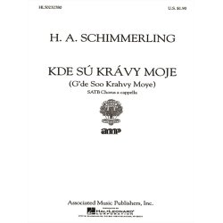 Kde Su Kravy Moje  A Cappella