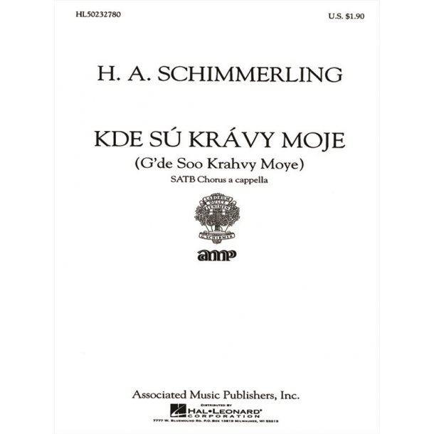 Kde Su Kravy Moje  A Cappella