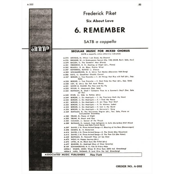 Remember 6 About Love