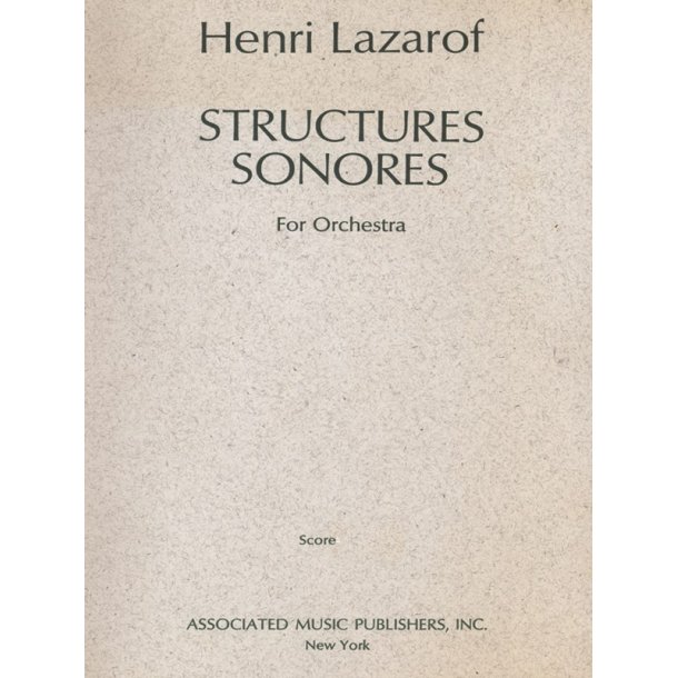 Structures Sonores (1968)
